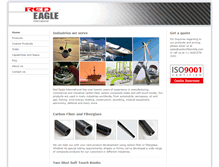 Tablet Screenshot of carbonfibermfg.com